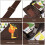 Conjunto de 5 bolsas Mummy: gran capacidad 452030 cm 6