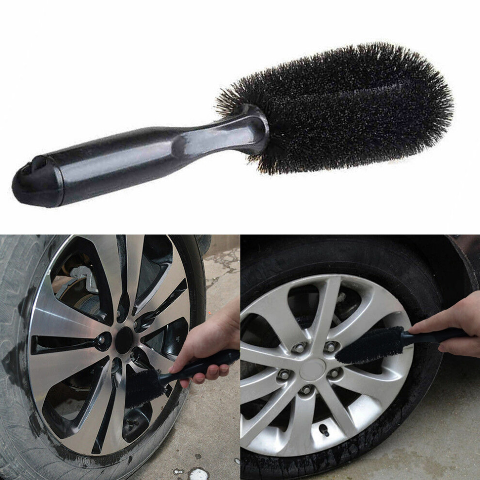 1Pcs Pp Wheel Brush For Car Truck Motorcycle Rims Tire Cleaning Tool 3111332659587