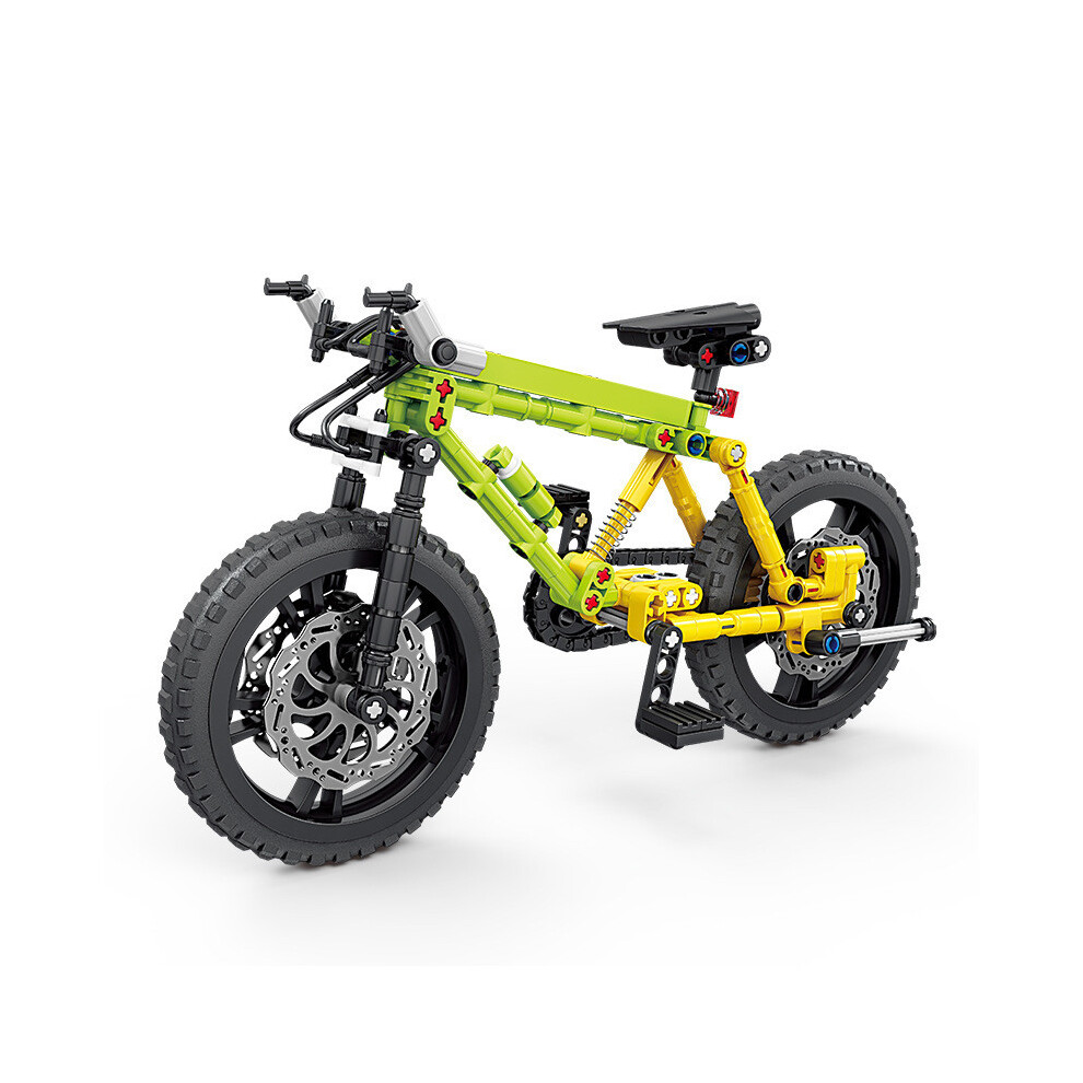Mountain Bike Assembly Building Block Model Ornament Children Gift Puzzle Toy