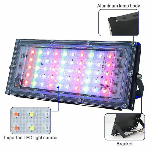 (Cool White) 50w Ip65 Waterproof Outdoor Led Floodlight 1