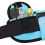 Riñonera impermeable de nylon 21x10x10cm azul cielo 6