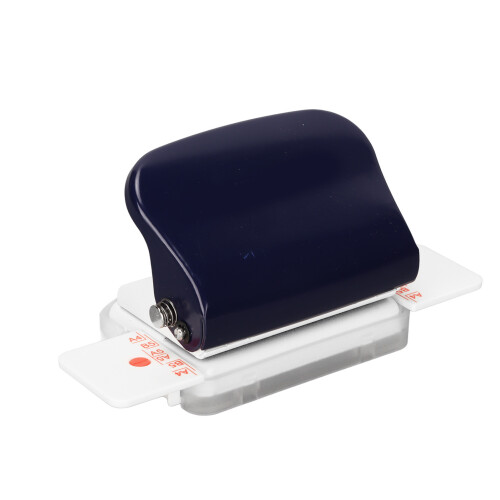 Manual Binding Machine, 6-Hole Cinch, Alloy Steel, Blue 2