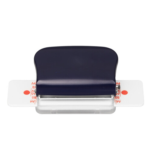 Manual Binding Machine, 6-Hole Cinch, Alloy Steel, Blue 1