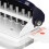 Manual Binding Machine, 6-Hole Cinch, Alloy Steel, Blue 12