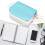 Light Blue Manual Binding Machine 6 Holes for Home Office Use and DIY Projects 16