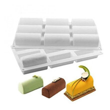 Silicone Mold 3d Stick Shape for Chocolate Truffle Mousse Cake Dessert Mold Diy Baking Moulds Kitchen Accessories