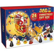 24 Days Christmas Advent Calendar, Upgraded Christmas Countdown Calendar, Creative, Cute Ducks Make Noise Creative Toys Gift