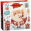 10pcs/set Beautiful Bright-colored Gift Bag Paper Creative Santa Claus Pattern Gift Pouch for Party 1