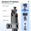 Extendable Selfie Stick Tripod 131cm with Remote for Vlog & Live Streaming 2