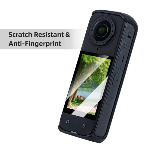 2 Pack Screen Protectors for Insta360 X4, Anti-Scratch & Oil-Proof 1