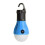 (Blue) 5pcs Mini Portable Lighting Lantern Tent Light Led Bulb Emergency Lamp Waterproof Hanging Hook Camping Light 1