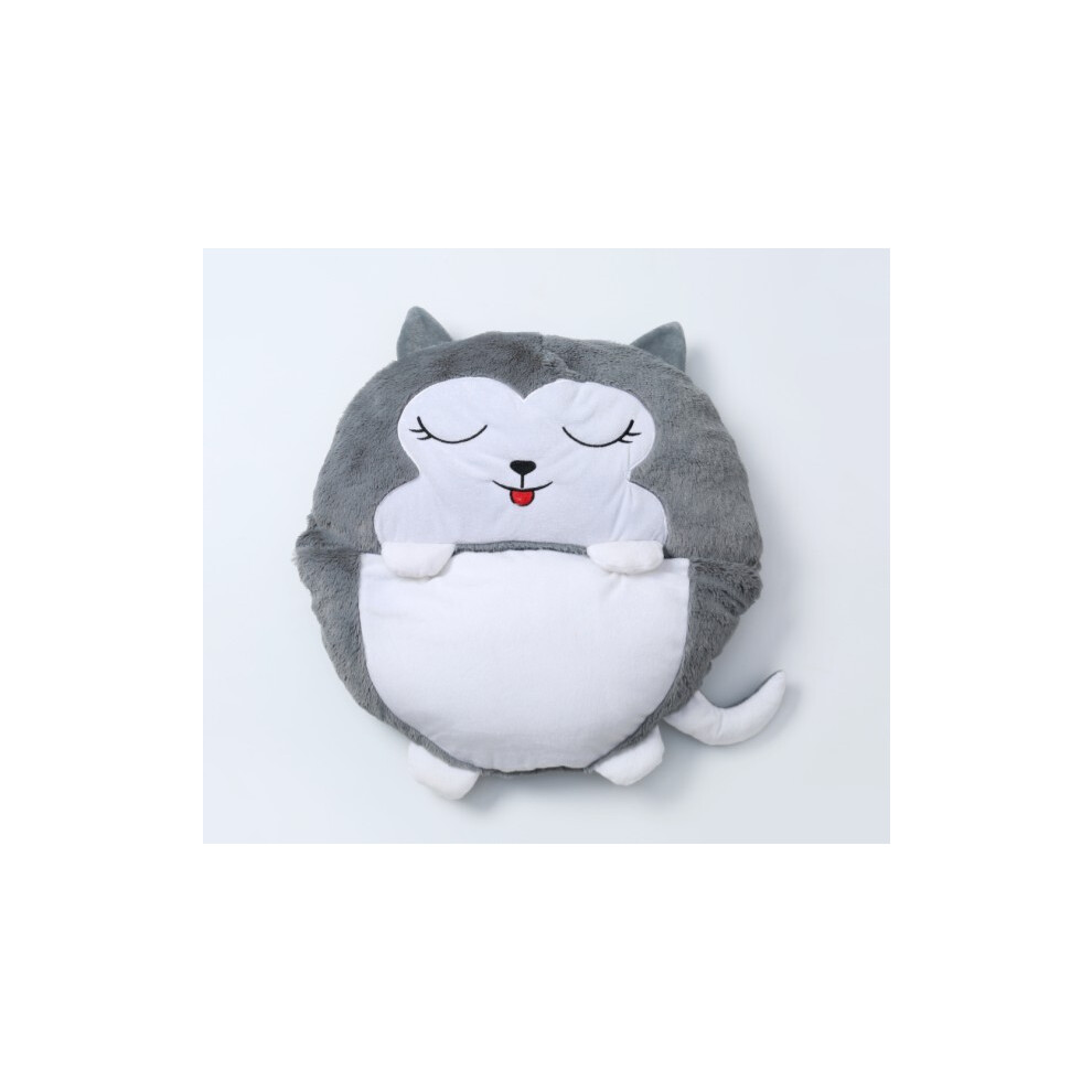 (Husky, 135x50cm) Owl Cartoon Shark Unicorn Panda Pattern Foldable Flannel Children Sleeping Bag-image-OPC-PJBJDBC-NEW