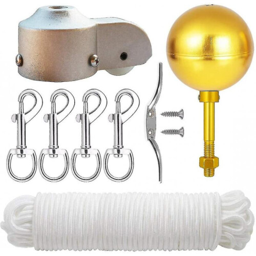 Flag Pole Hardware Parts Repair Kits NIUNIU