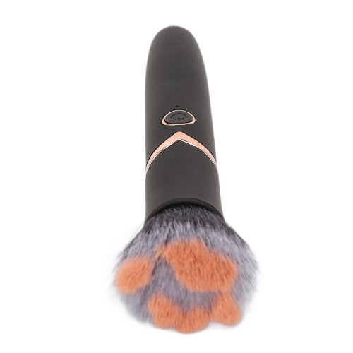Rechargeable 10-Speed Vibration Makeup Brush for Foundation & Blush