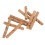 Carp Fish Bait Cork Stick Set 10pcs 6mm for Rig Method Feeder Buoyancy Rod 16