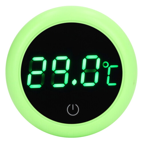 Touch Screen Fish Tank Thermometer, ABS, 4.7cm, CR2032 Battery 1