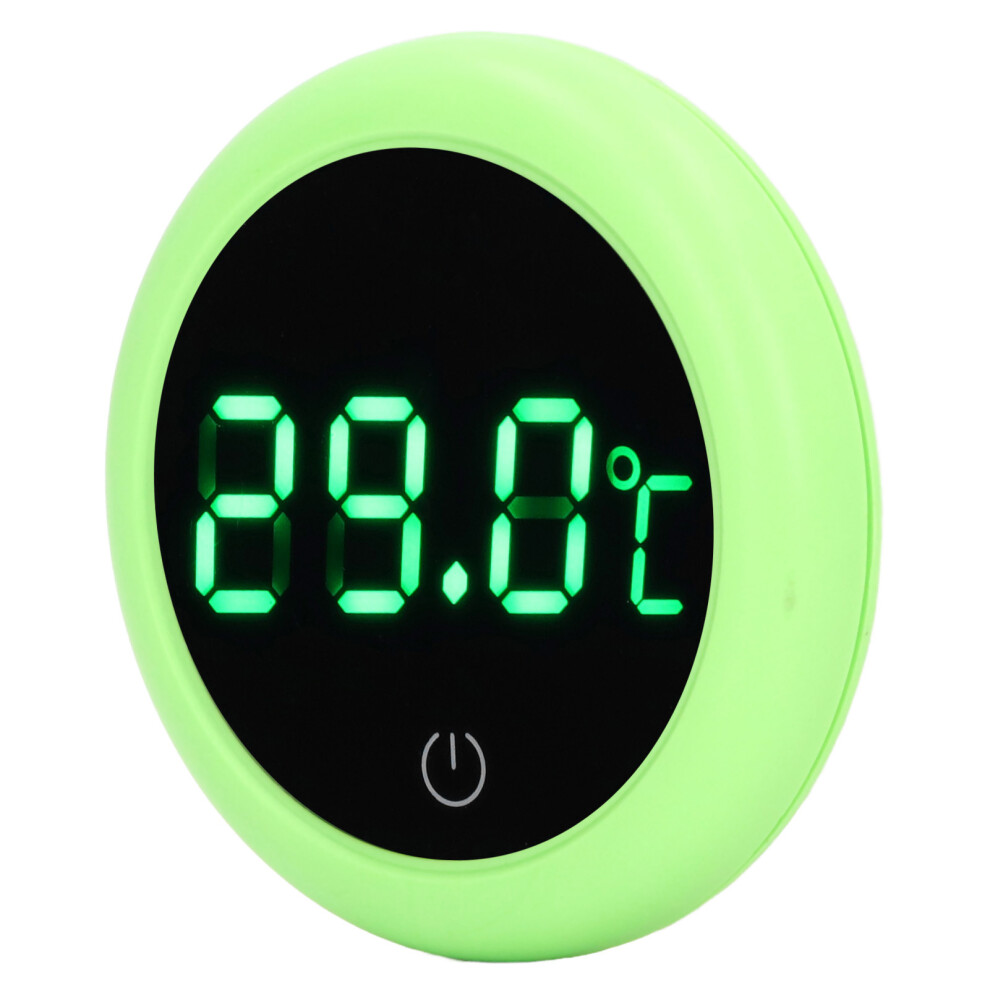 Touch Screen Fish Tank Thermometer, ABS, 4.7cm, CR2032 Battery