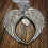 Christmas Tree Ornaments Heart Angel Wing Shaped Hanging Pendents 5