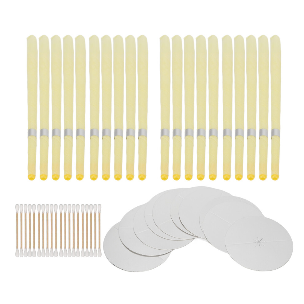 20pcs Ear Wax Removal Candles Detox & Relax with Bee Wax & Protectors