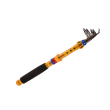 High Sensitivity Telescopic Fishing Rod 1.6m Lightweight with Storage Bag