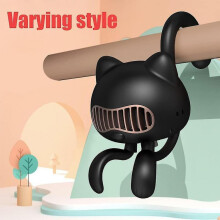 (Black) Portable Stroller Fan, Stroller Fan Mini Hanging Claw Fan Aromatherapy Mosquito Repellent Charging Fan 2000mah(with Essential Oils, Black)