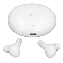 W10 Écouteurs sans fil Blanc 50 mAh  2 400 mAh IPX7 40 h