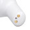 weiße Earbuds W10, 400 mAh Ladecase, 50 mAh  2, 40 Std. 8