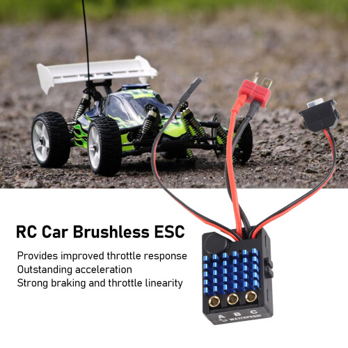 ESC sans balais 35A 2-3S LiPo 6V/2A BEC 1:18/1:16 2