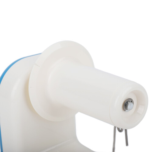 Blue Hand Operated Yarn Ball Winder, Lightweight, Compact Plastic 2