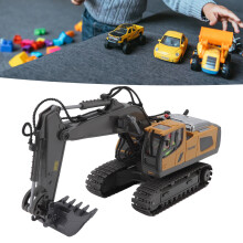RC Excavator 1/20 Scale, 11 Channels, Alloy & Plastic, 32x15x10.5cm