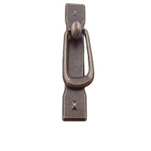 Antique Drawer Handles Door Bin Cupboard Drop Ring Pulls Handle fit for Cabinet, Furniture Door, Bookcase(2pcs, bronze)