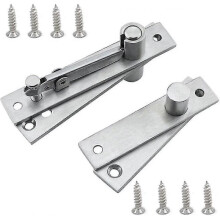 Rotary Hinge,door Pivot Hinge,concealed Pivot,up And Down Pivot Door Hinge,stainless Steel(silver) - NNIU