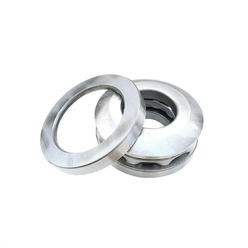 Thrust Ball Bearings Chrome Steel One-Way Rolling Direction (4pcs, silver) 2