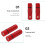 Rote LED-Wand-Taschenlampe, 13,3 cm, 4xAAA 13