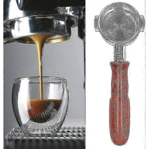 58mm 304 Stainless Steel Bottomless Coffee Filter Holder - HE 2