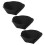 14 Inch Black Half Round Planter Liner Insert for Indoor Outdoor Use 1