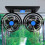 Ventilatore USB per auto a doppia testa 20,3x16,3cm 650,00g nero 12