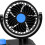Ventilatore USB per auto a doppia testa 20,3x16,3cm 650,00g nero 9