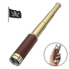 Retro Pirate Telescope Zoomable 25x30 Pocket Waterproof Captain