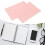 Durable PP A5 20-Hole Binding Covers Pink 20 Sheets Rollable & Waterproof 1