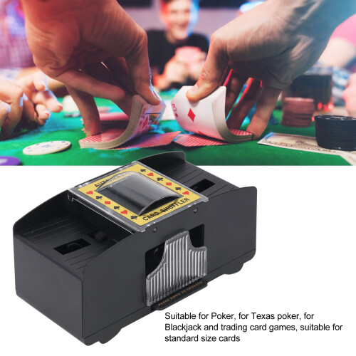 Electric Poker Shuffler - Automatic Machine for Texas Hold'em & Blackjack 2