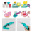Children's Educational Colored Clay, Small Dentist Play House Plasticine Tooth Extrac 4