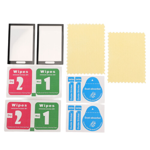 Protector de pantalla X4 2 juegos vidrio templado HD 1