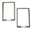 Protector de pantalla X4 2 juegos vidrio templado HD 16