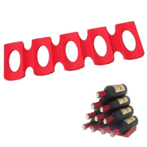 Silicone Wine Bottle Mat-red 1