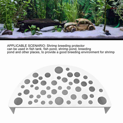 Aquarium Shrimp Hideout Cave Tunnel Protector Fish Tank Landscape Decor 2