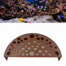 Shrimp Breeding Cave Aquarium Tunnel Protector Plastic 11.8x5.9x2.5cm