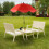Sombrilla para silla con abrazadera, estampado a rayas, 78x66 cm 14