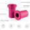 Reusable Silicone Cake Corer 12PCS, Easy Dug Holes Pastry Tool 7