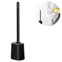 Multifunctional Toilet Brush Flexible 3-in-1 Silicone Toilet Brush